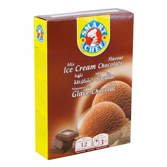 PREPARATION GLACE CHOCOLAT