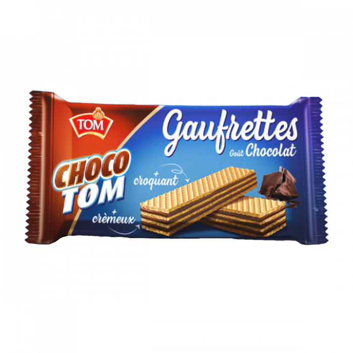 Gaufrette chocotom 10g