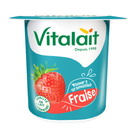 YAOURT VITALAIT FRAISE