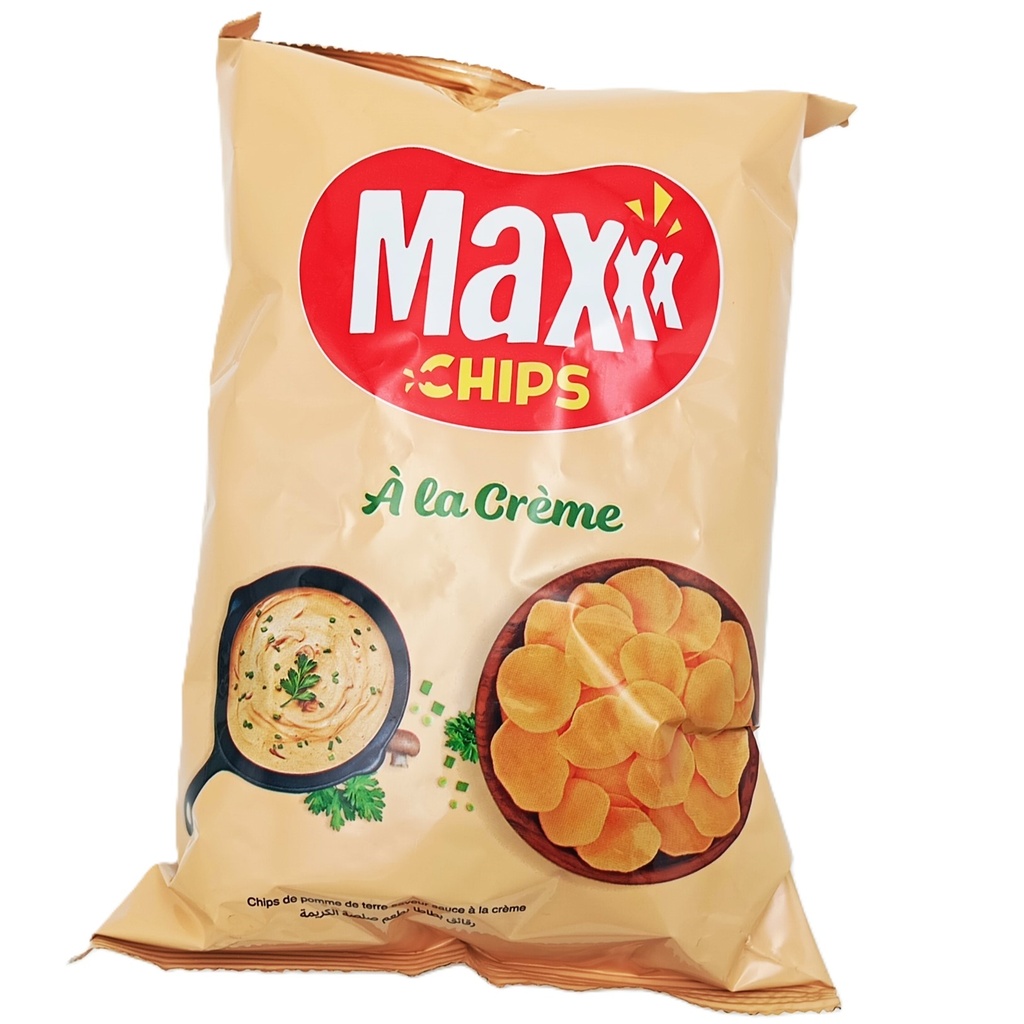maxxx chips a la creme