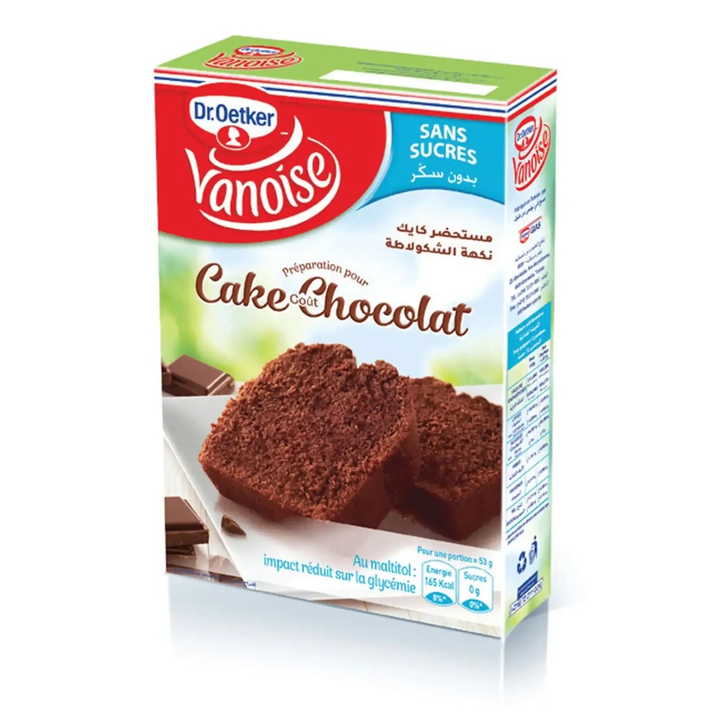 MIX CAKE VANILLE 350G SANS SUCRE
