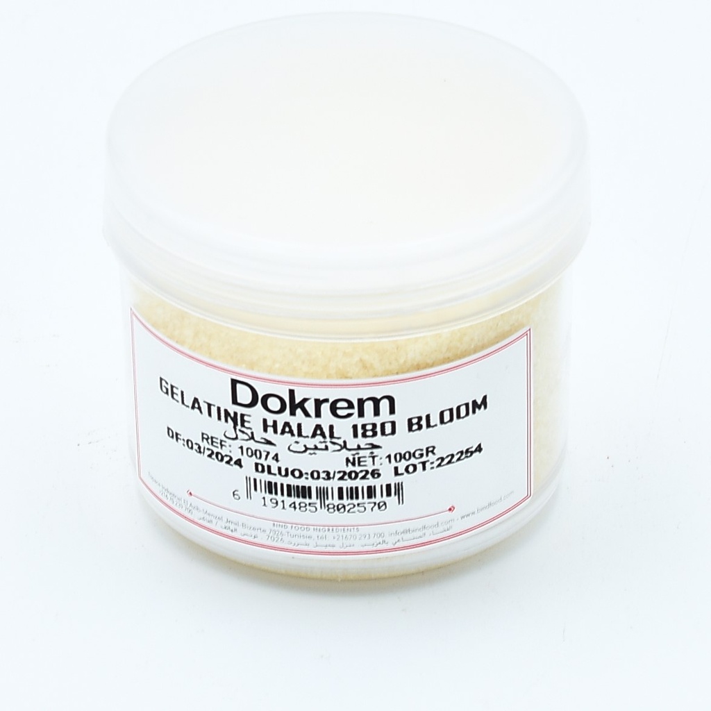 GELATINE HALAL DOKREM 100GR