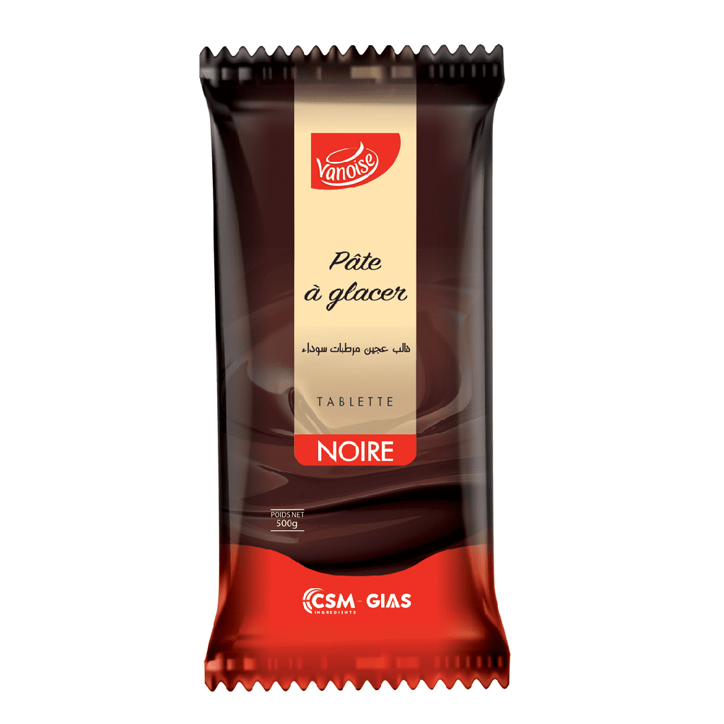 PATE A GLACER NOIR VANOISE 500G