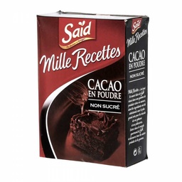 CACAO EN POUDRE NON SUCRE SAID 250GR