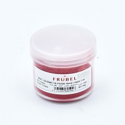 [30337-100GR] COLORANT POUDRE ROUGE FRAISE 100 GR FRUBEL