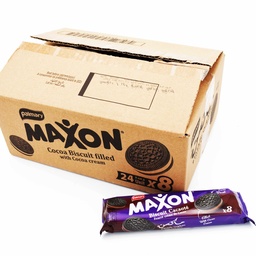 MAXON  BISC NOIR CHOCO x 24p
